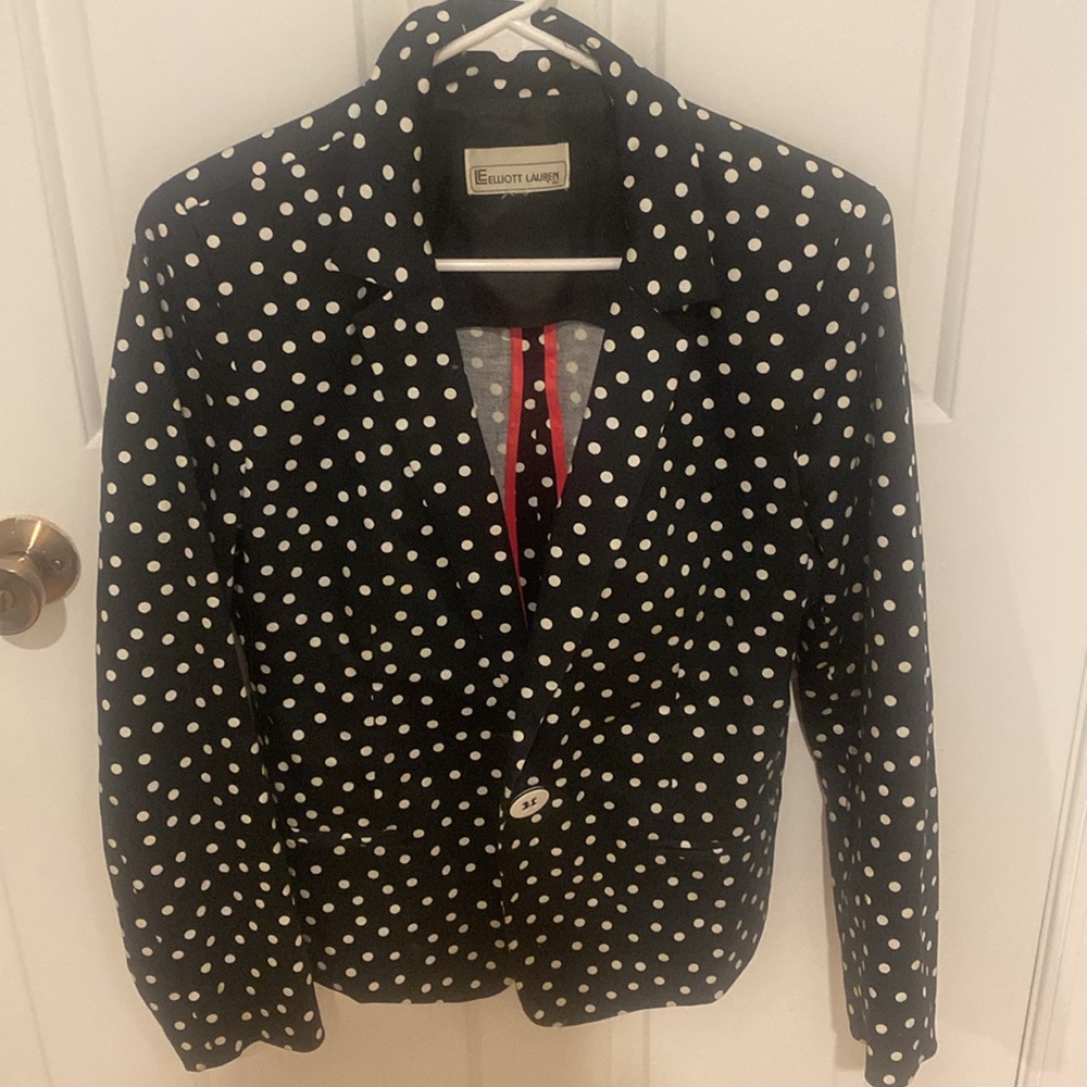 Elliot Laureb Polka Dot Suit